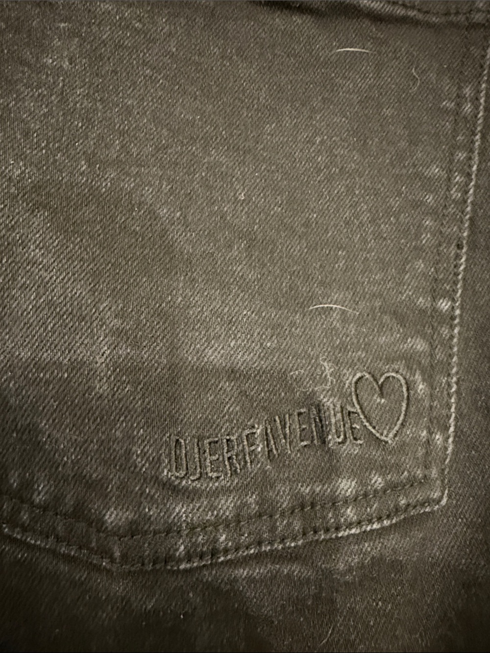 Djerf avenue black straight leg unisex jeans - Picture 8 of 9